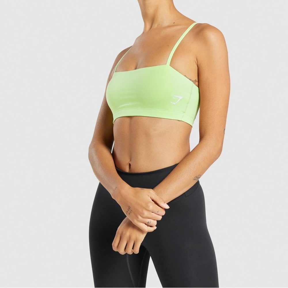 Gymshark Light Green Bandeau